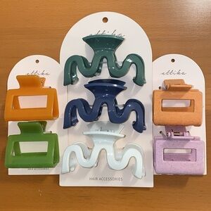 Ettika Hair Claw Bundle NWT